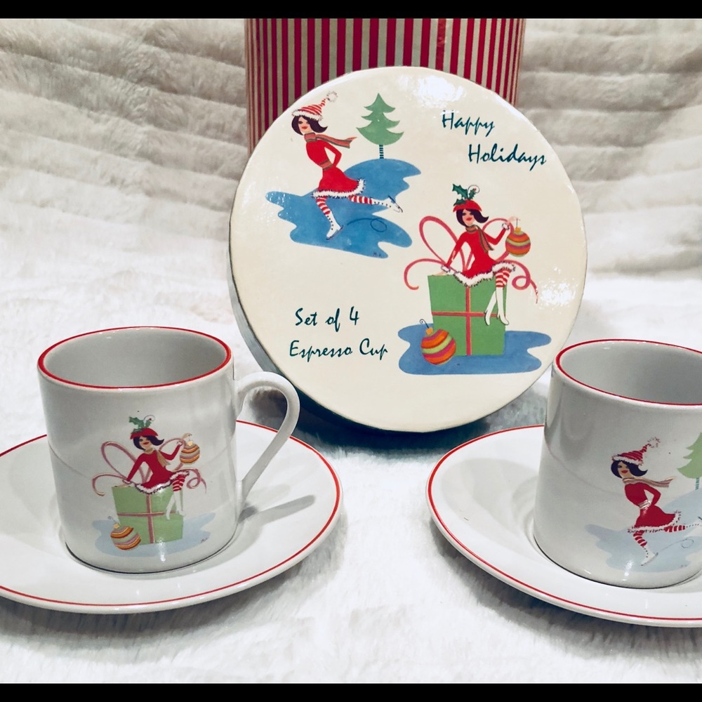 ☕️WENDOVERLANE BY MARY KOLBER ESPRESSO SET  8 PCS.